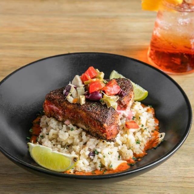 Pan-Seared Ahi Tuna*.