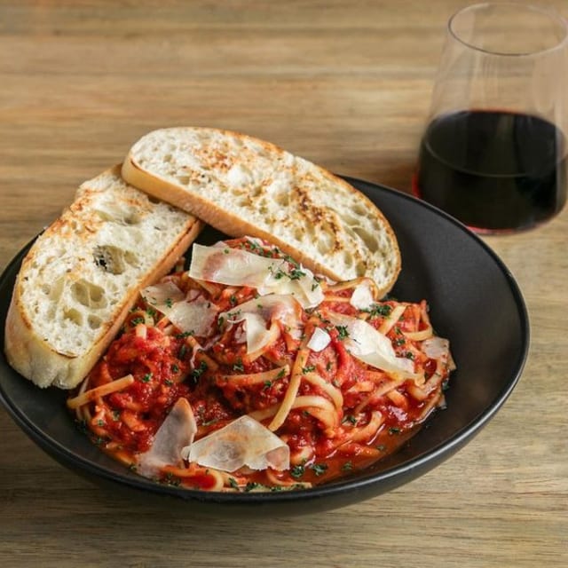 Spaghetti with Meatballs.