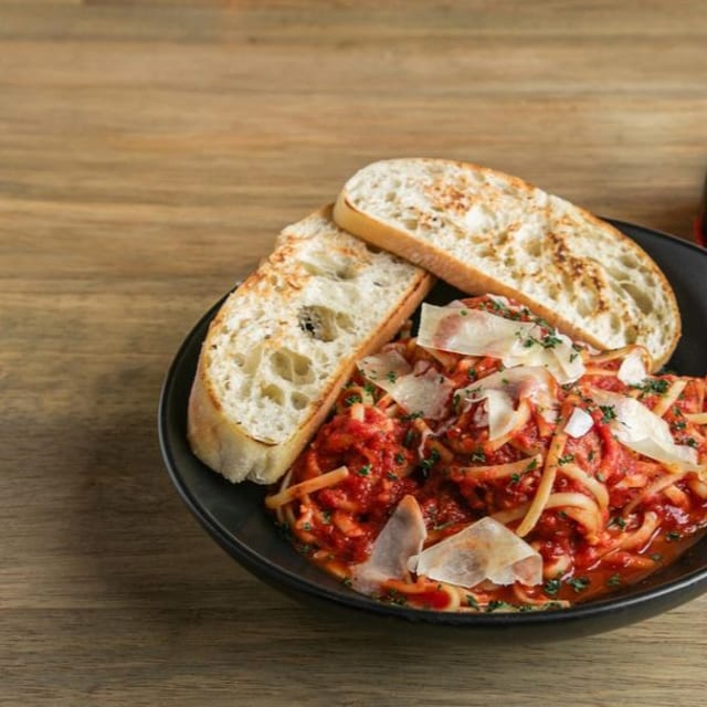 Kids Spaghetti with Meatballs.