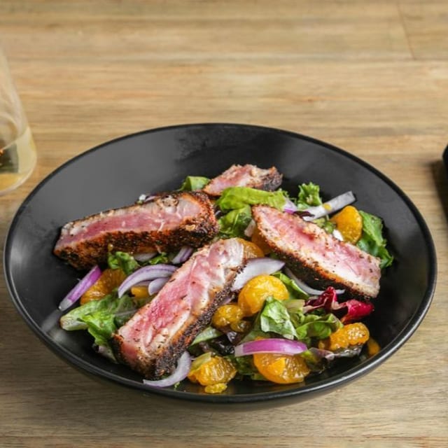 Seared Ahi Tuna Salad.